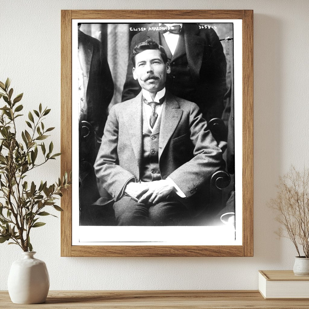 Historic Eliseo Arredondo Print, Vintage Art