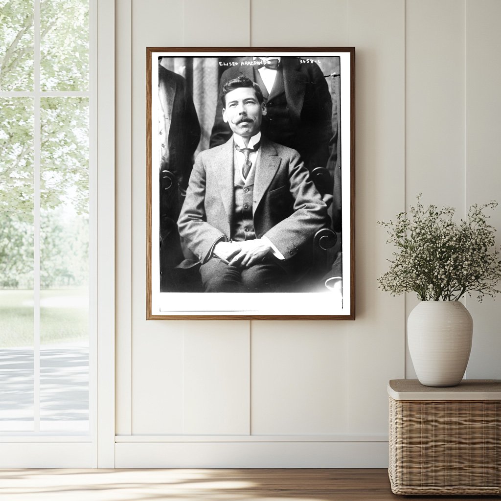 Historic Eliseo Arredondo Print, Vintage Art