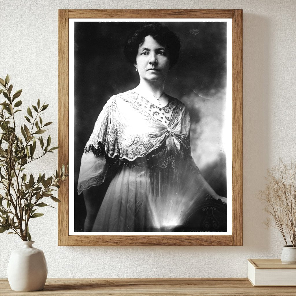 Historic Mme. E. Arredondo Print, Vintage Art
