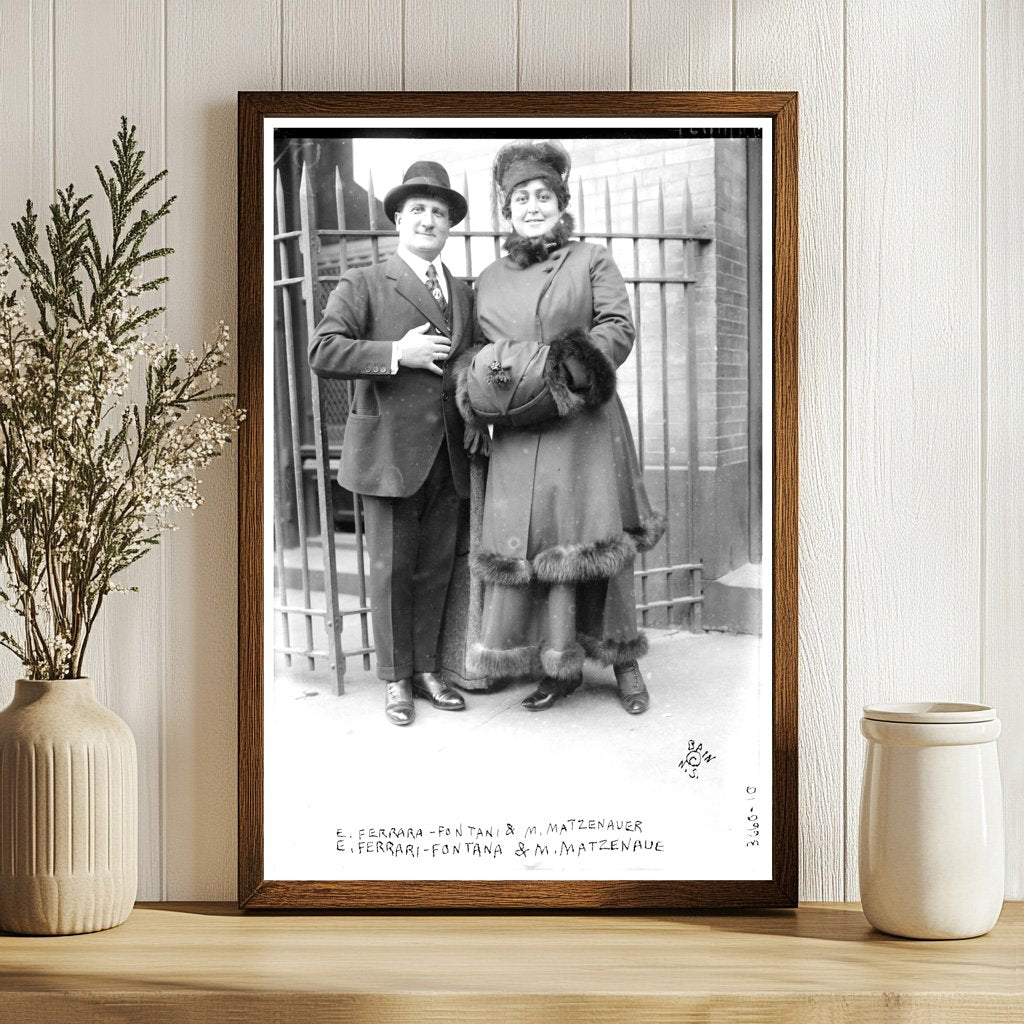 1915 Glass Negative: A Moment in Time Captured