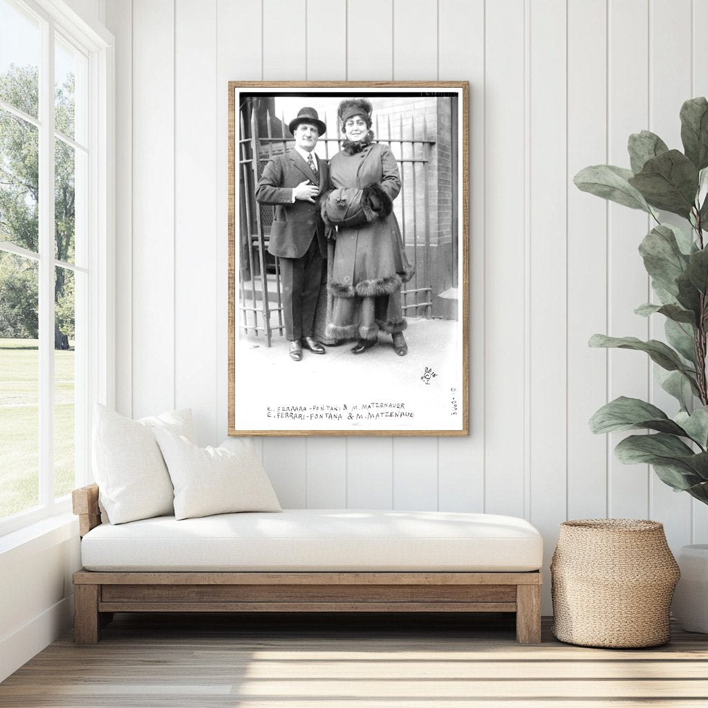 1915 Glass Negative: A Moment in Time Captured