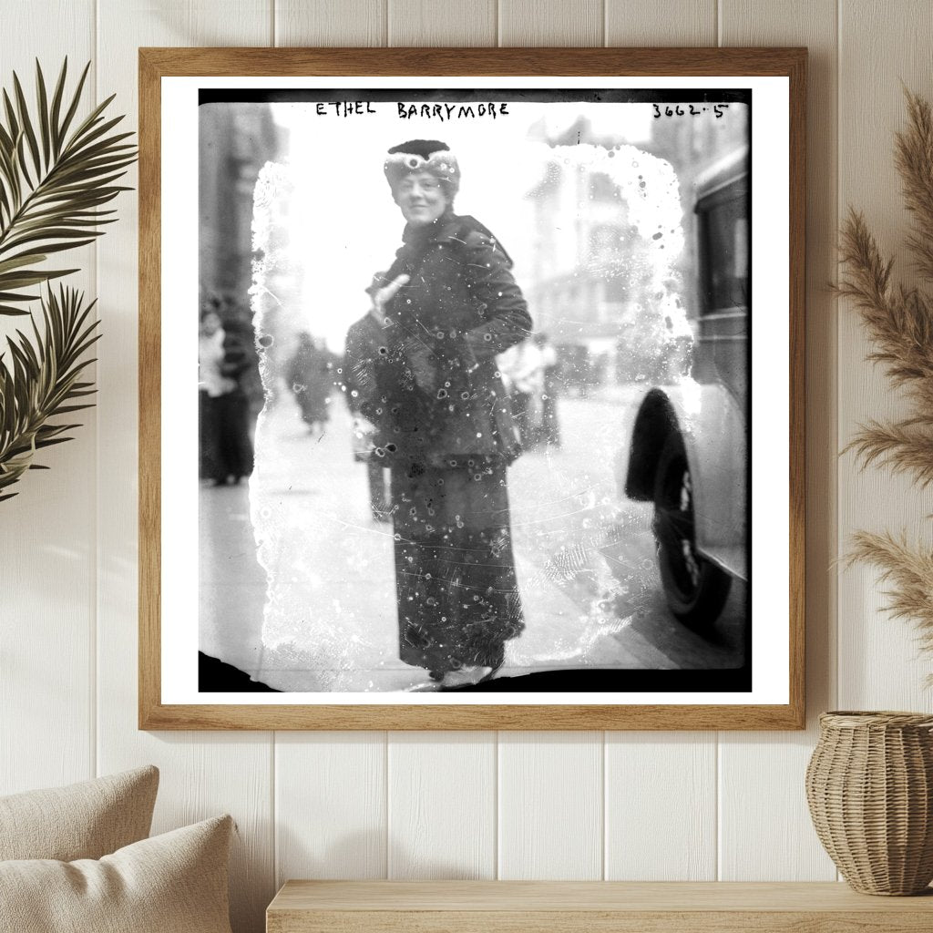 Iconic Early 1900s Actress Portrait