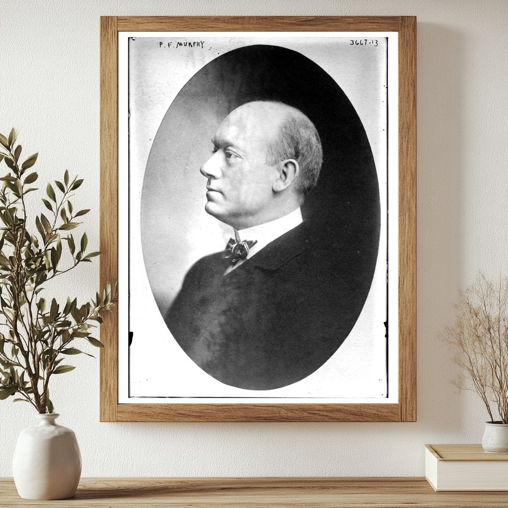 Historic P.F. Murphy Print, Vintage Art