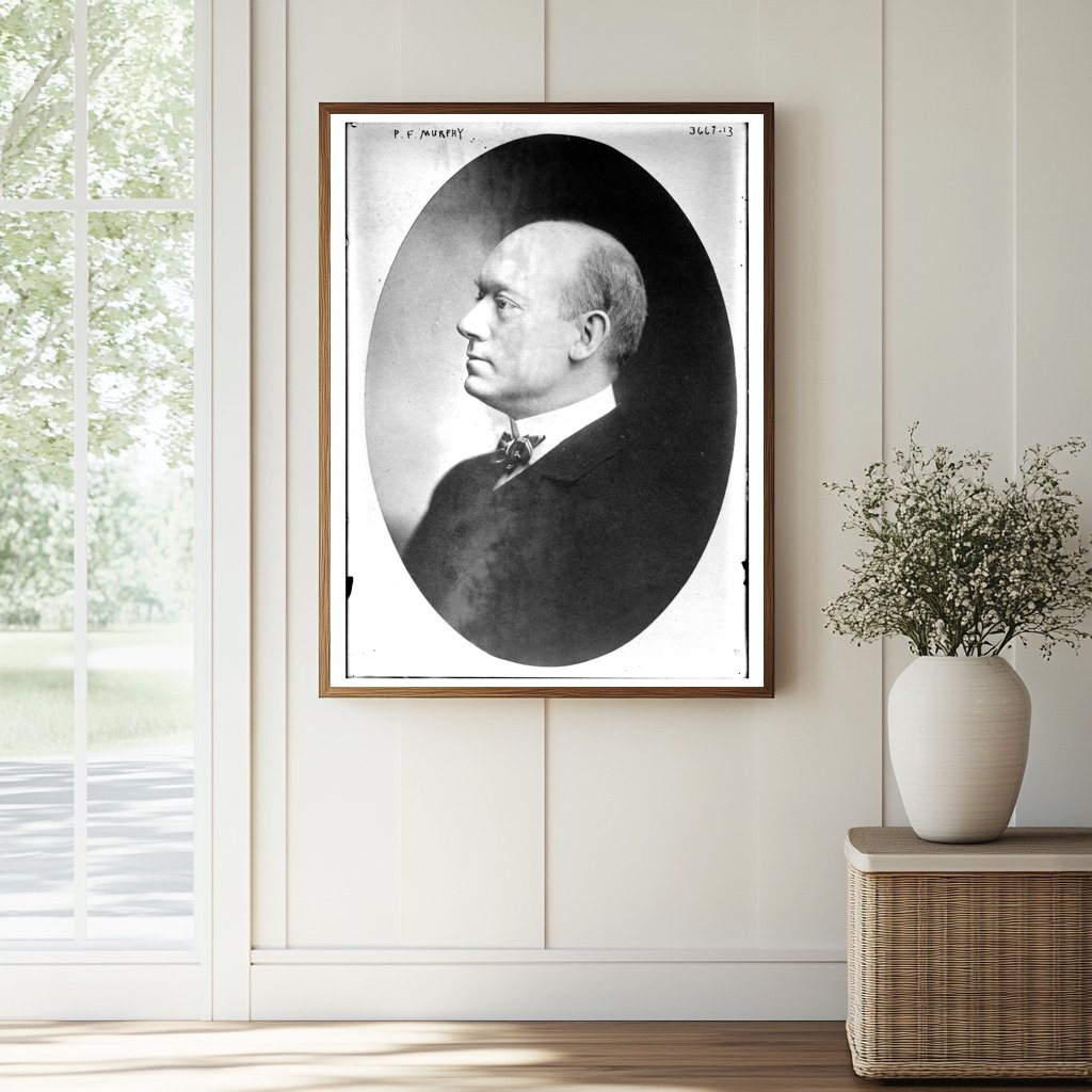 Historic P.F. Murphy Print, Vintage Art