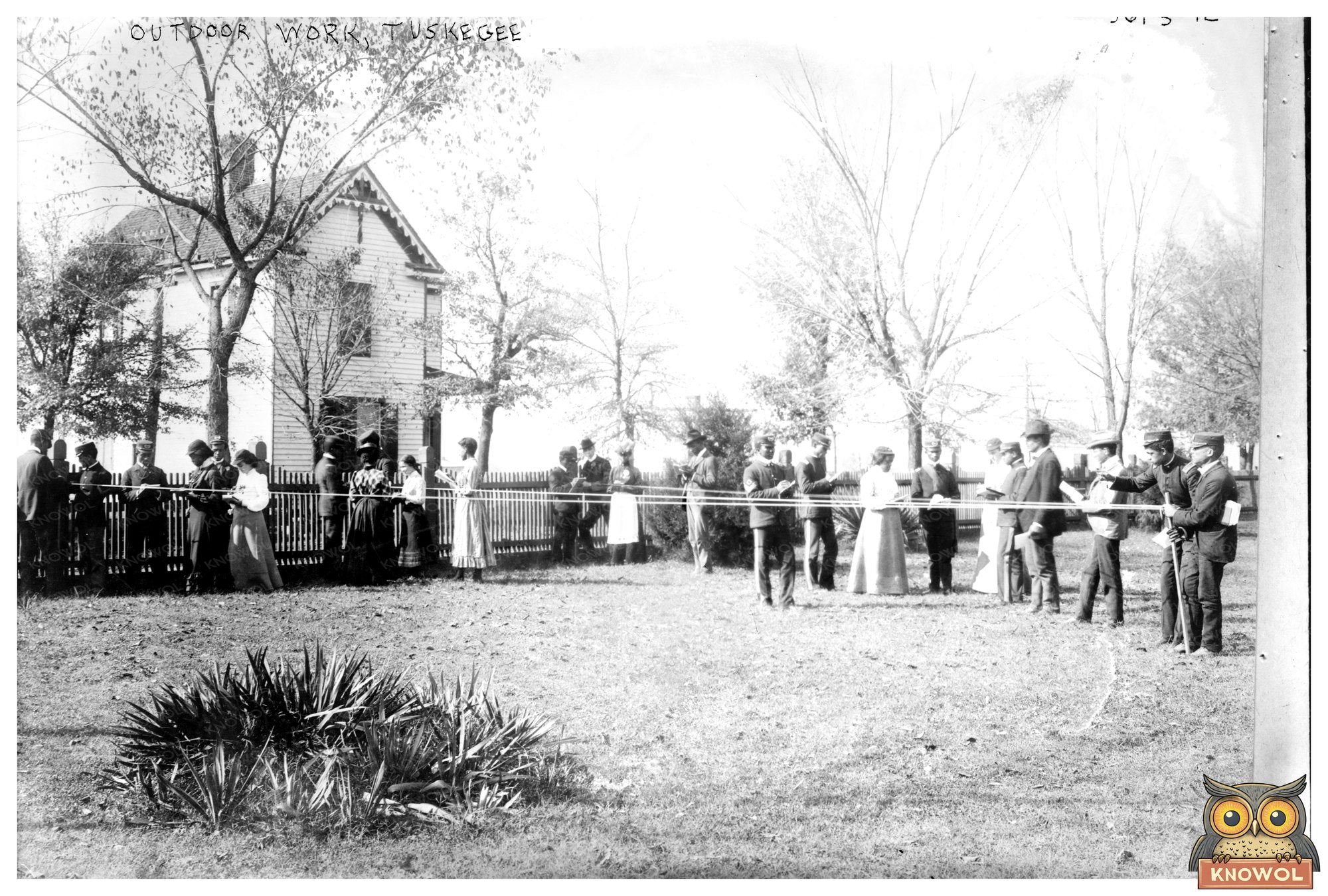 1910s Tuskegee: People Engaged in Outdoor Labor