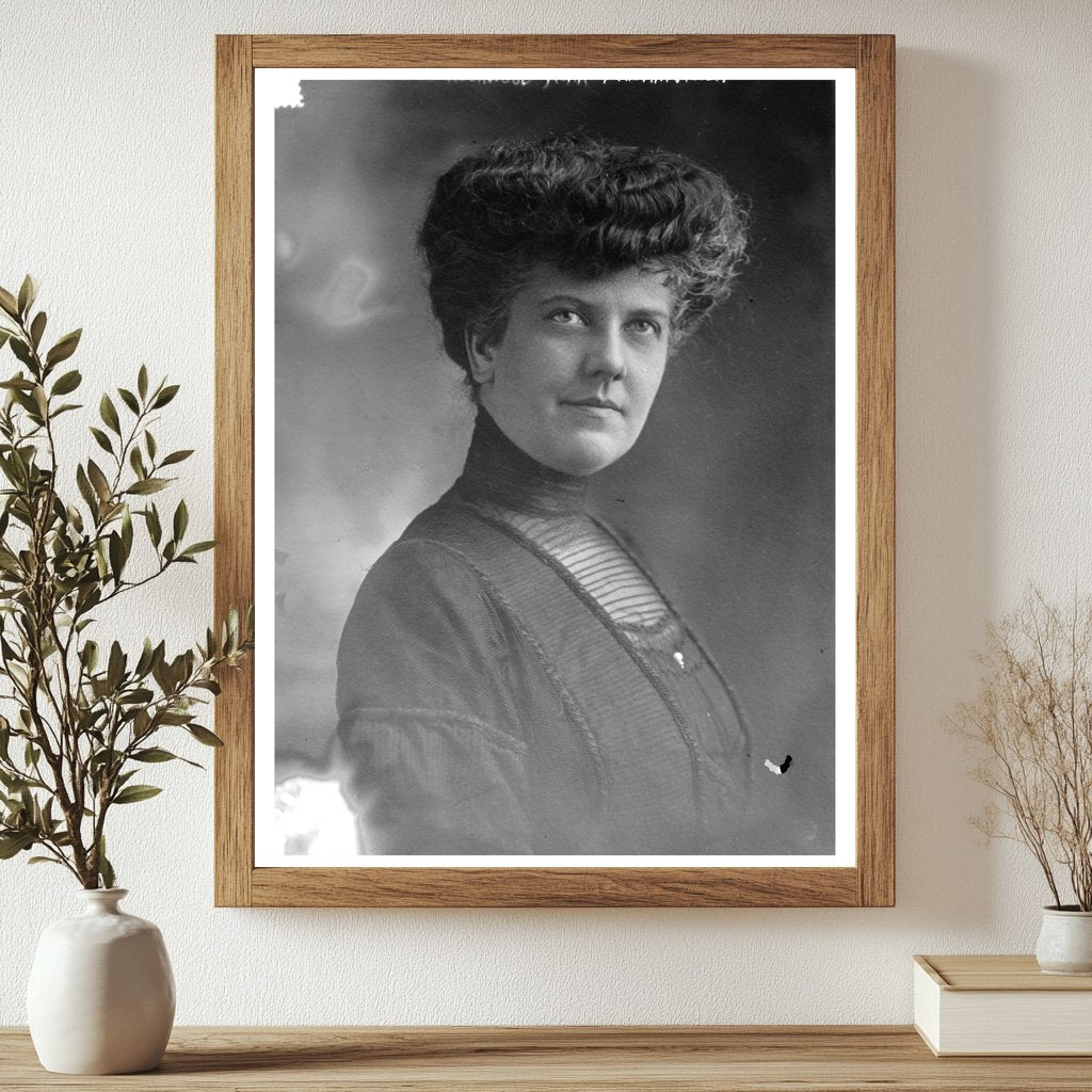 Historic Mrs. F.H. Gillett Print, Vintage Art