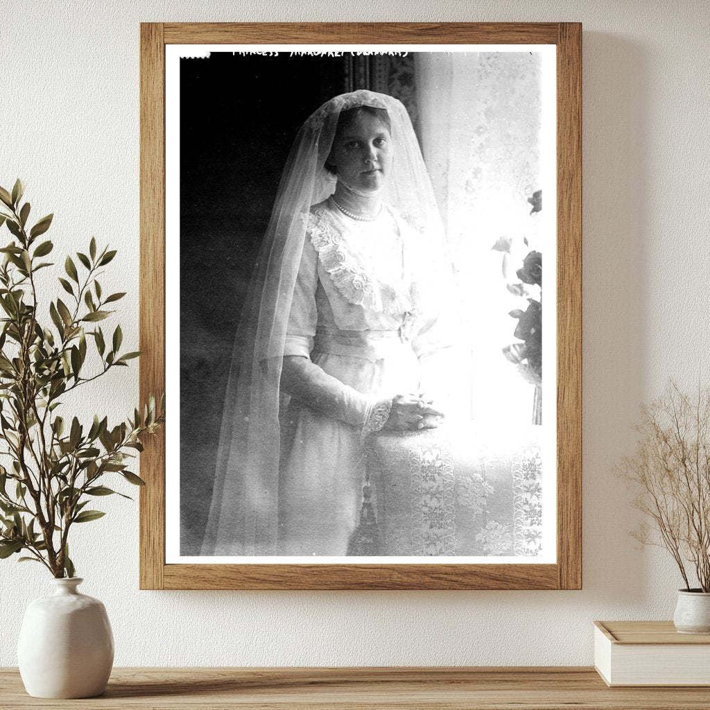 Historic Princess Margaret (Denmark) Print, Vintage Art