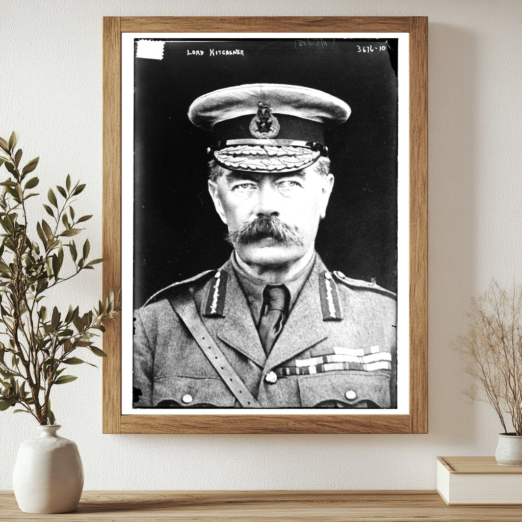 Historic Lord Kitchener, 11/24/15 Print, Vintage Art