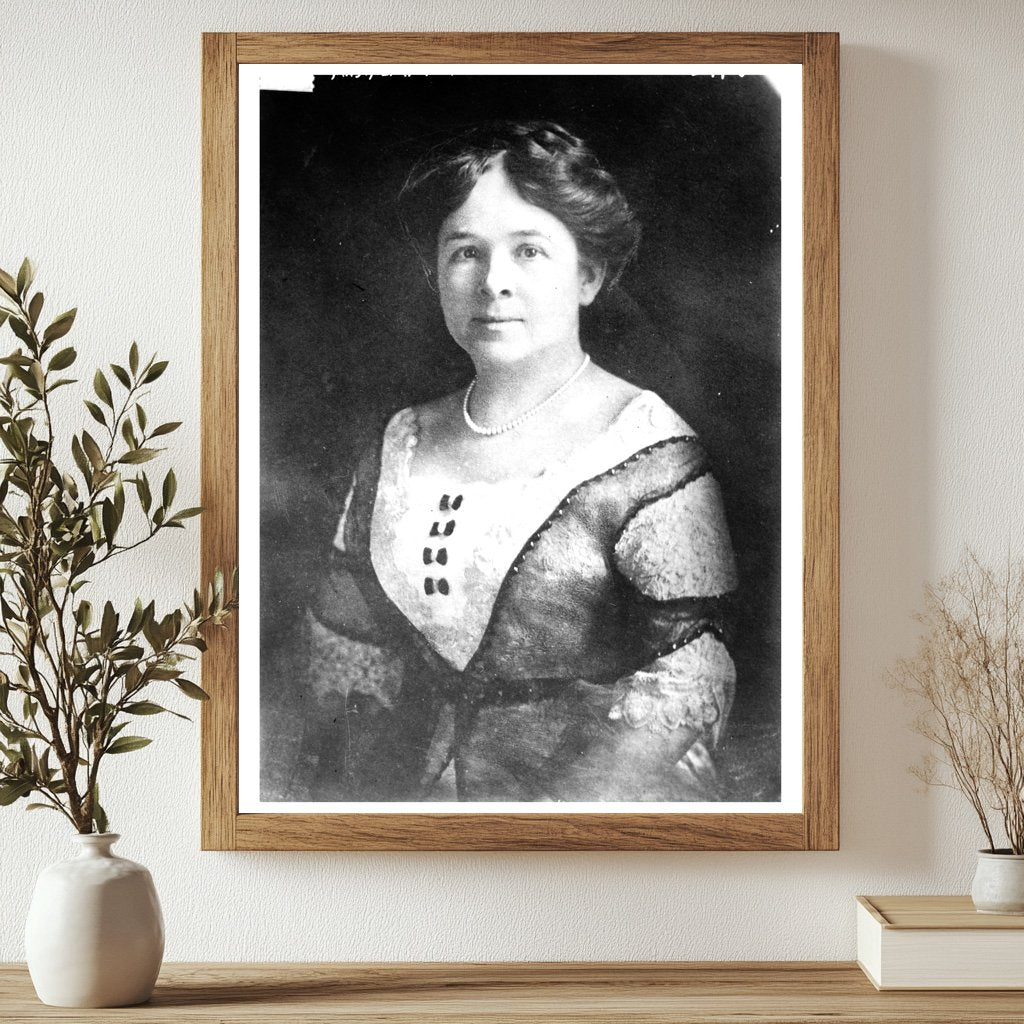 Historic Mrs. Henry Ford, 11/24/15 Print, Vintage Art