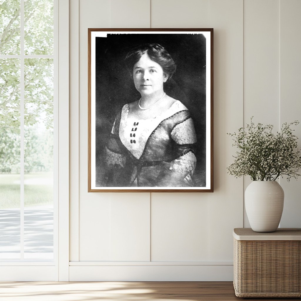 Historic Mrs. Henry Ford, 11/24/15 Print, Vintage Art