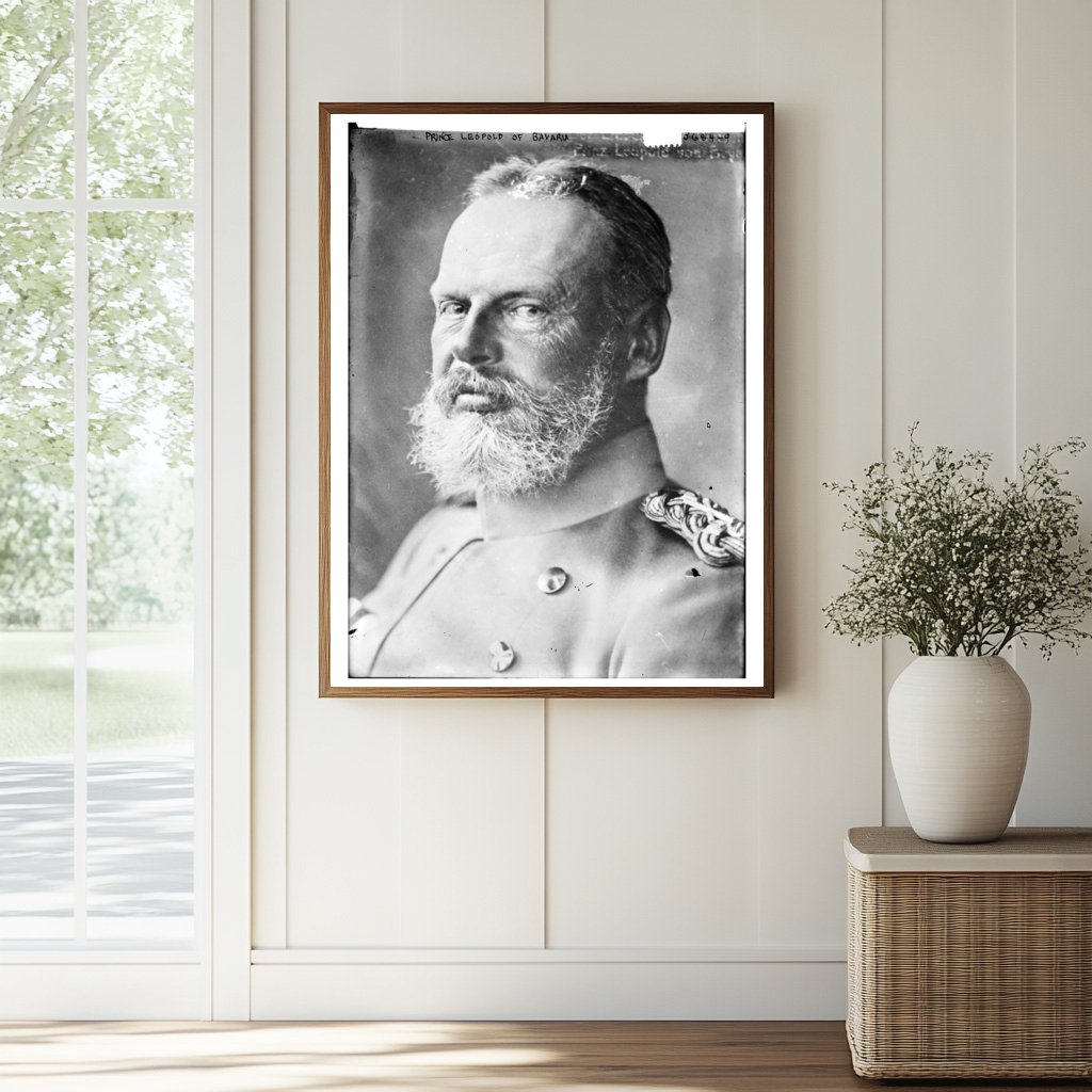 Historic Prince Leopold of Bavaria Print, Vintage Art