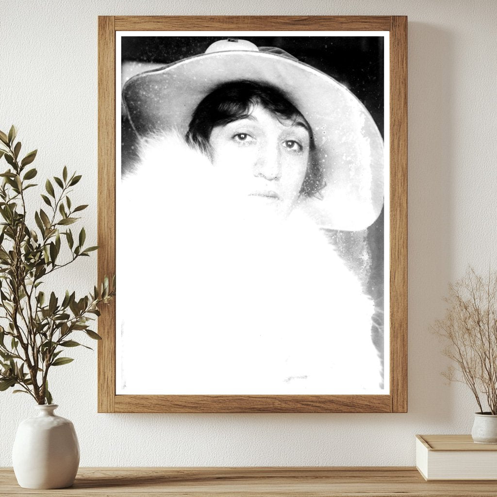 Historic Mrs. Raymond Belmont, 12/2/15 Print, Vintage Art