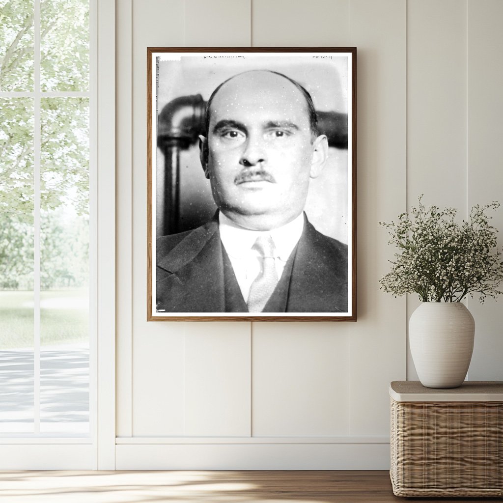 Historic Dr. E.W. Ritter Print, Vintage Art