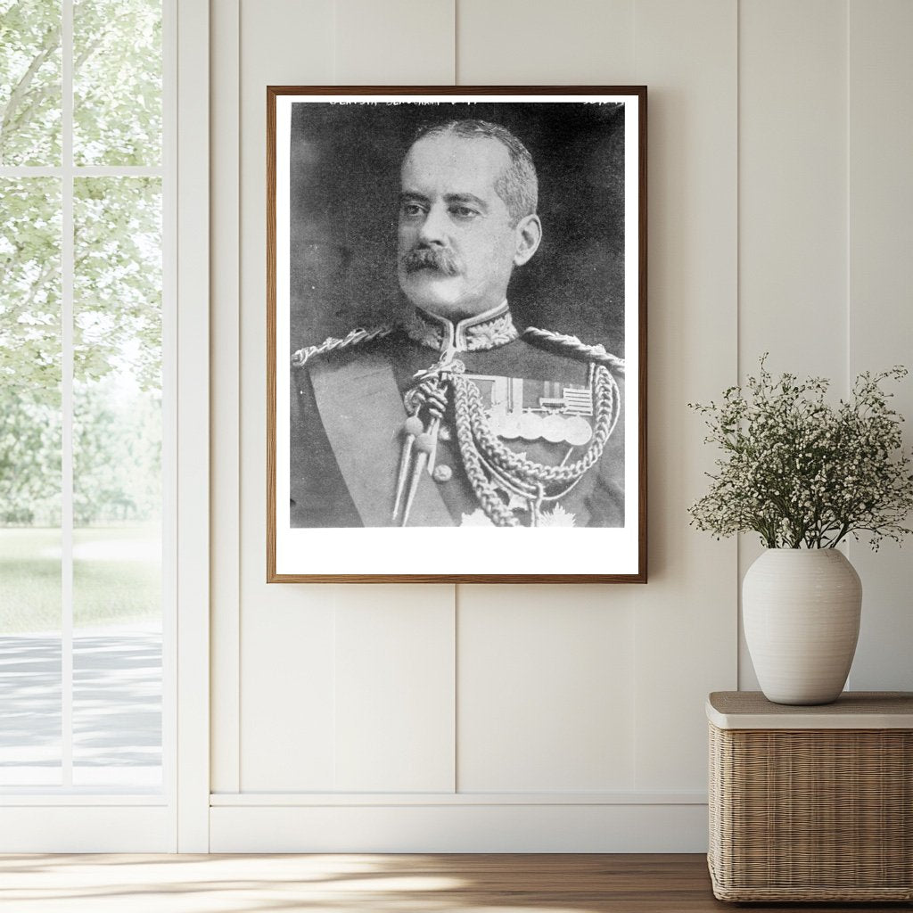 Historic Gen. Sir Beauchamp Duff Print, Vintage Art