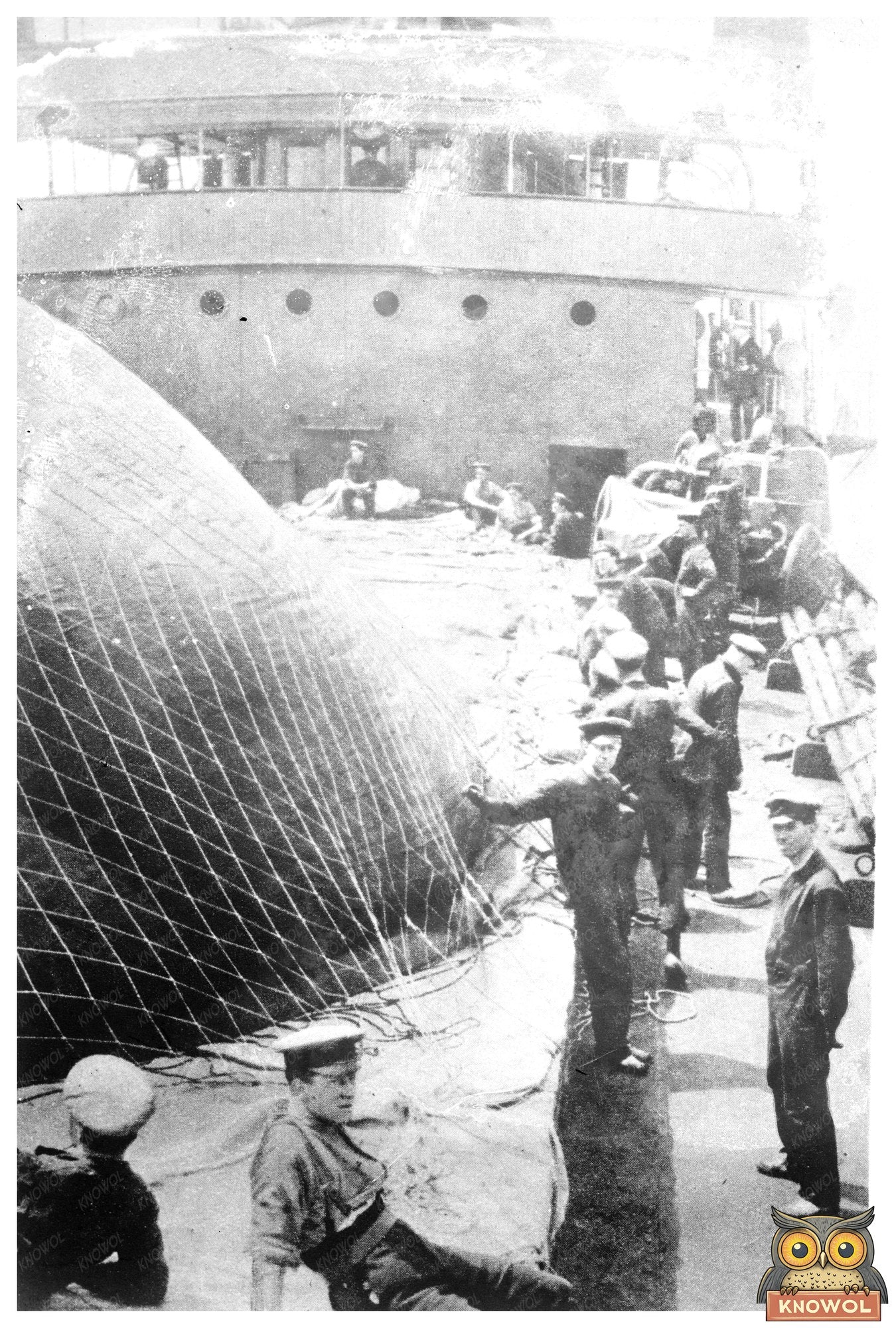 1910s British Balloon Ship: Aerial Reconnaissance Era