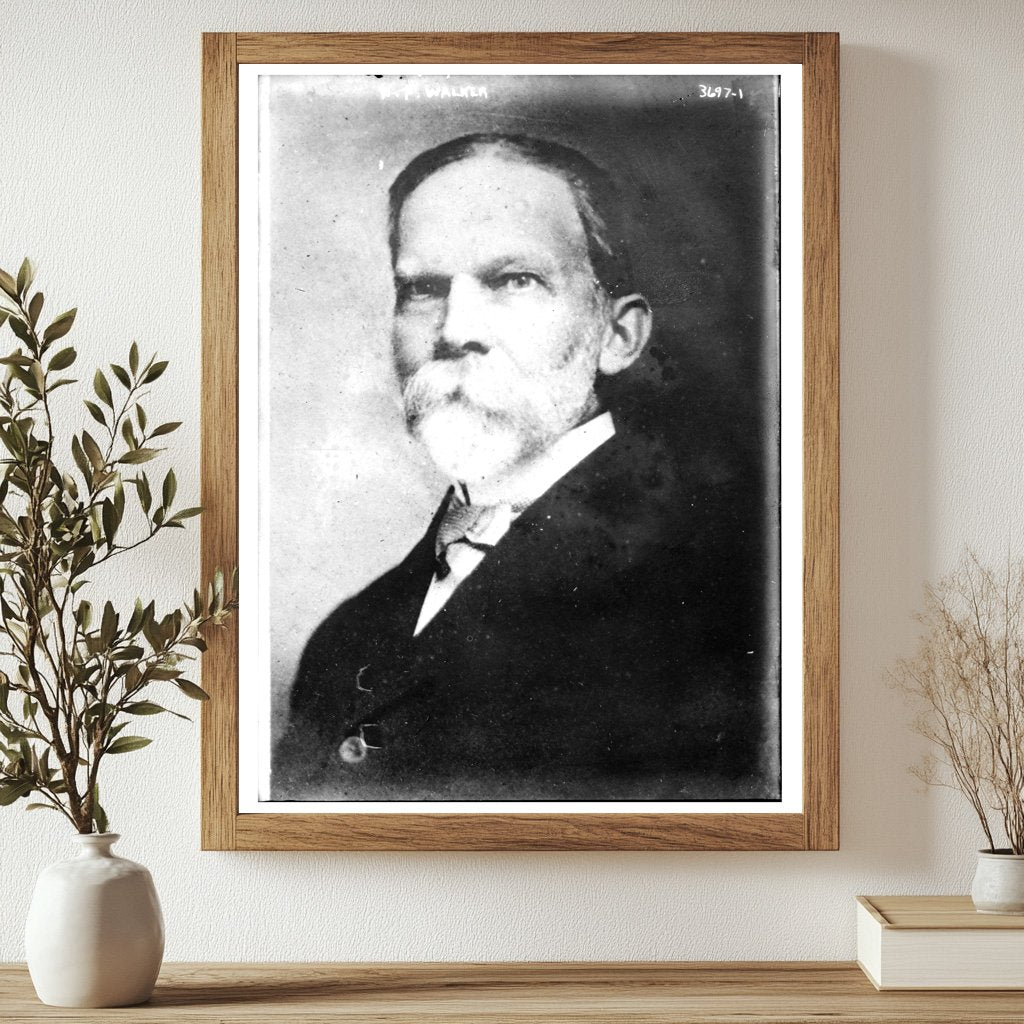 Historic W.F. Walker Print, Vintage Art