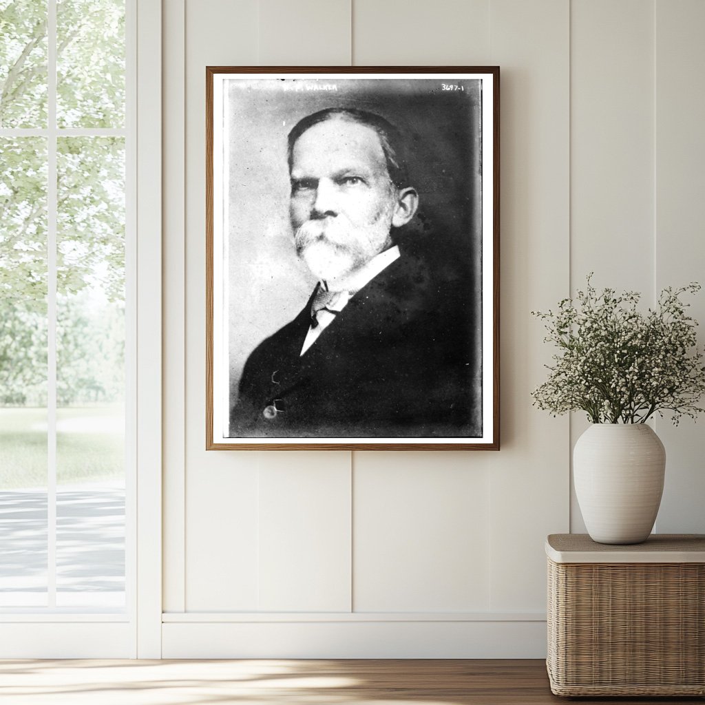 Historic W.F. Walker Print, Vintage Art