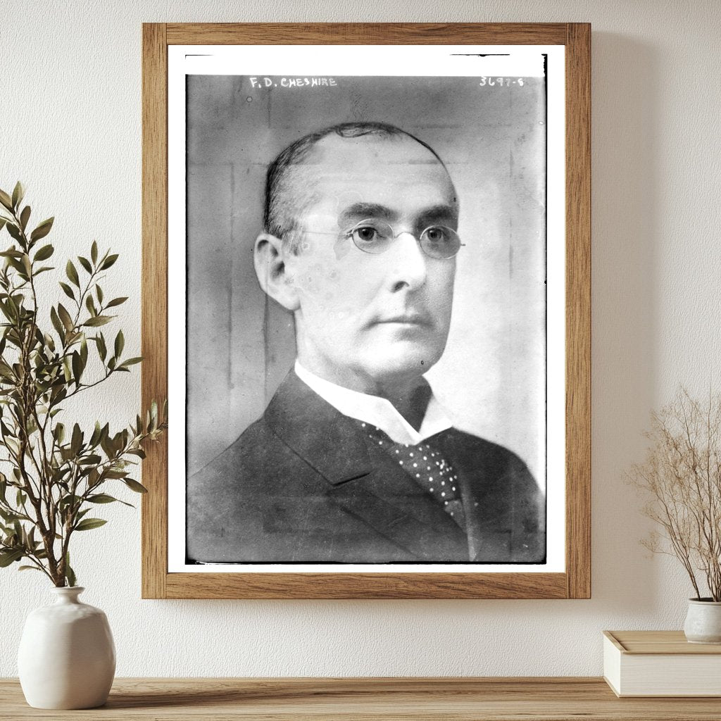 Historic F.D. Cheshire Print, Vintage Art