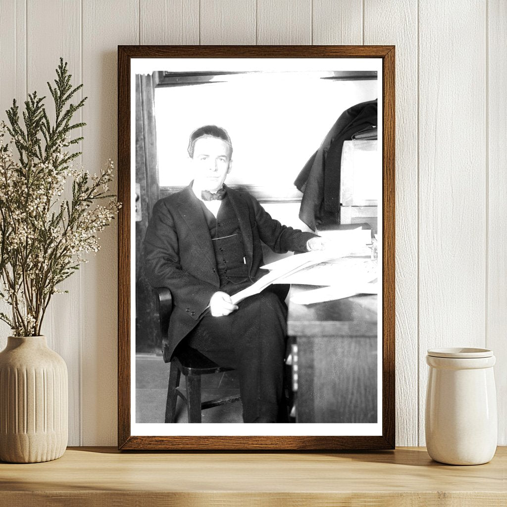 Albert Spalding: Iconic 1915 Baseball Pioneer Photo