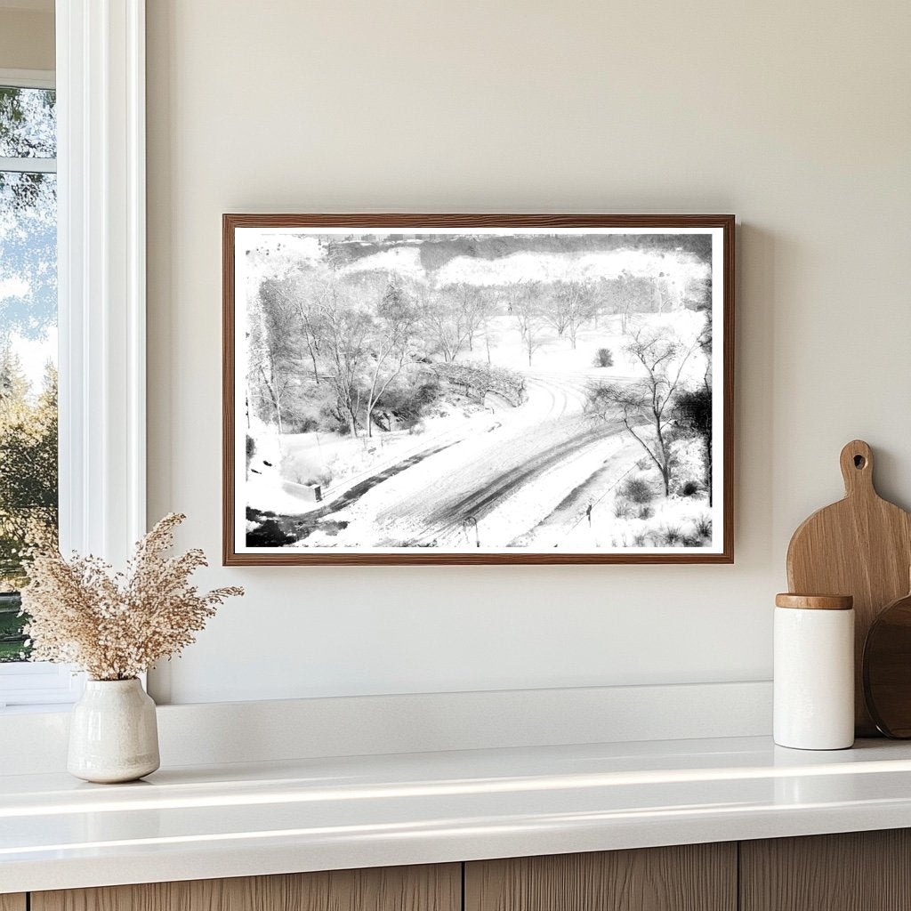 Winter Wonderland: Central Park at 72nd Street