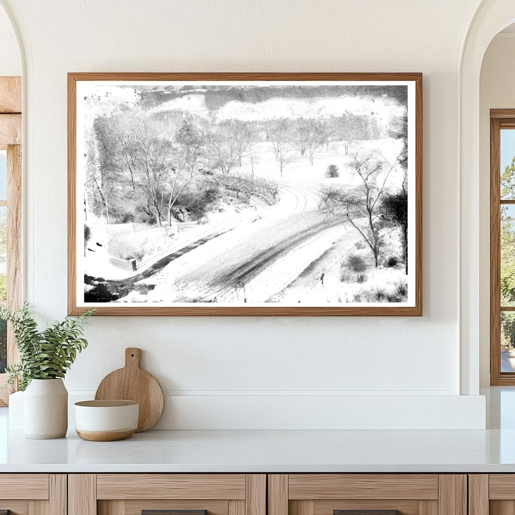 Winter Wonderland: Central Park at 72nd Street