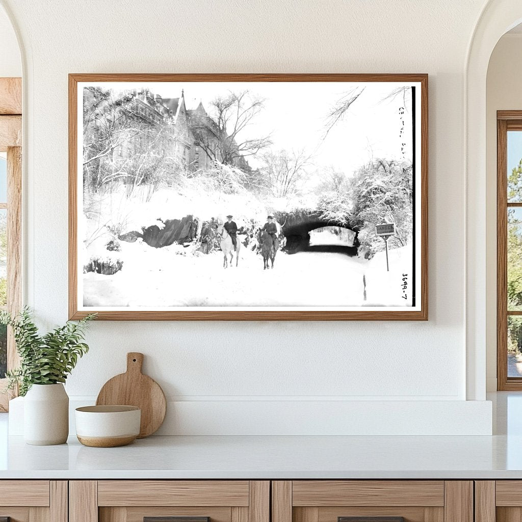 Historic View of Central Parks Tranquil Beauty