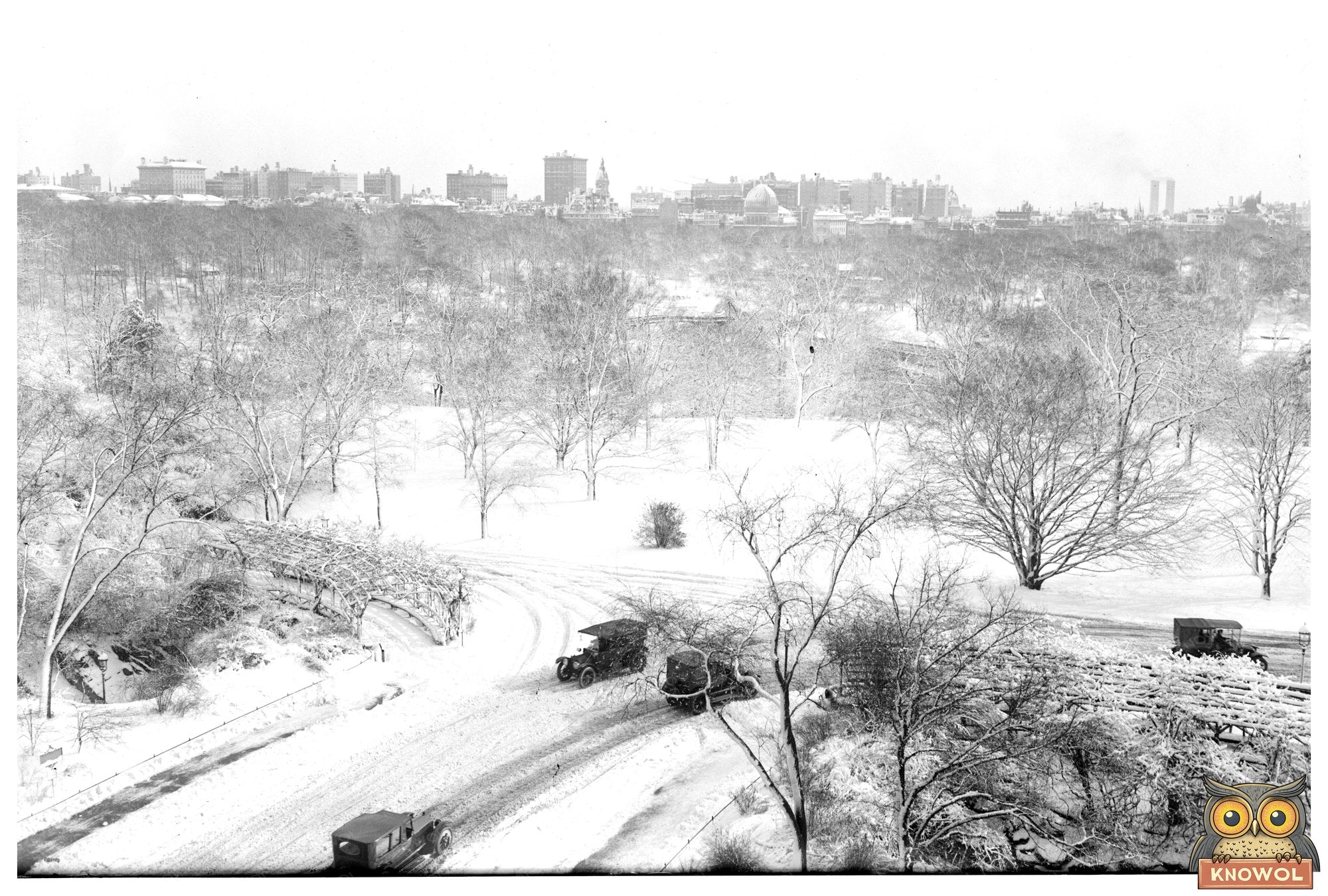 Charming Central Park Scene: New York, Early 1910s