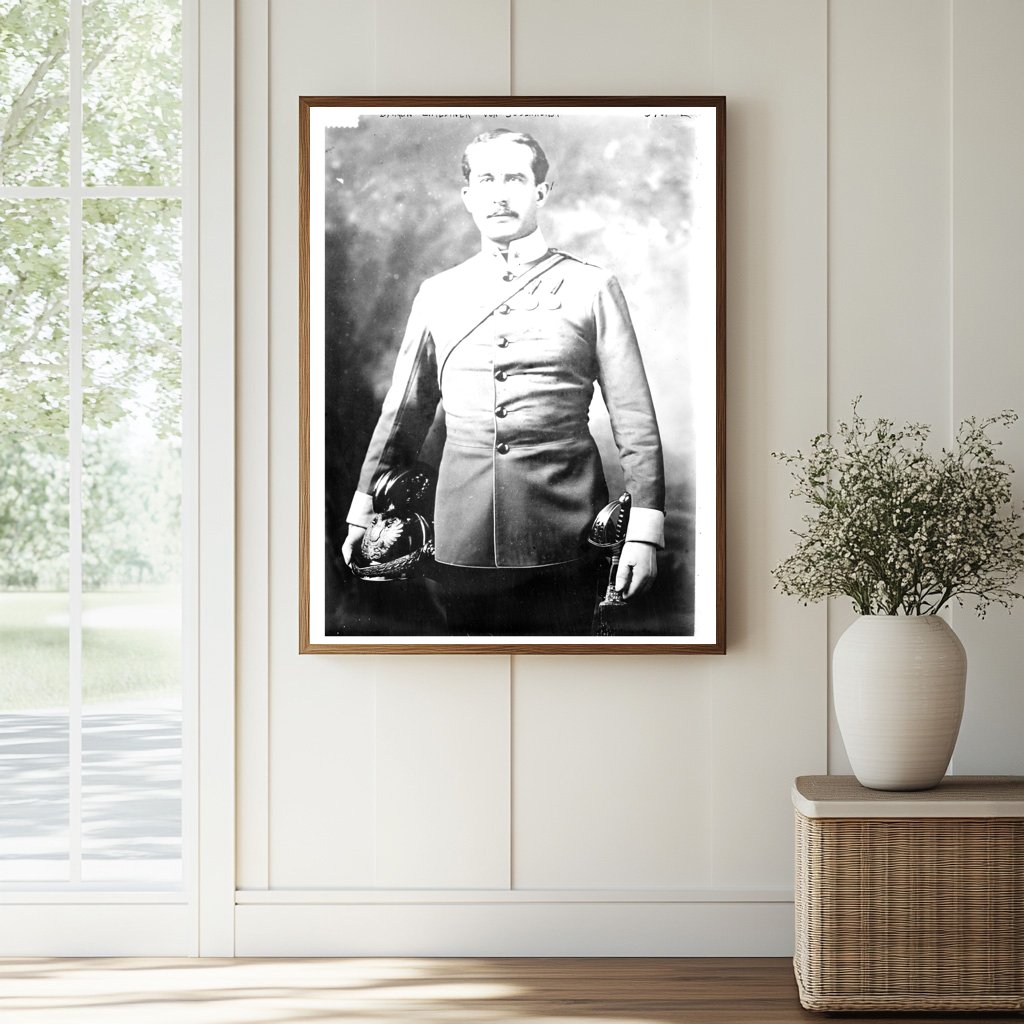 Historic Baron Zwiedinek von Südenhorst Print, Vintage Art