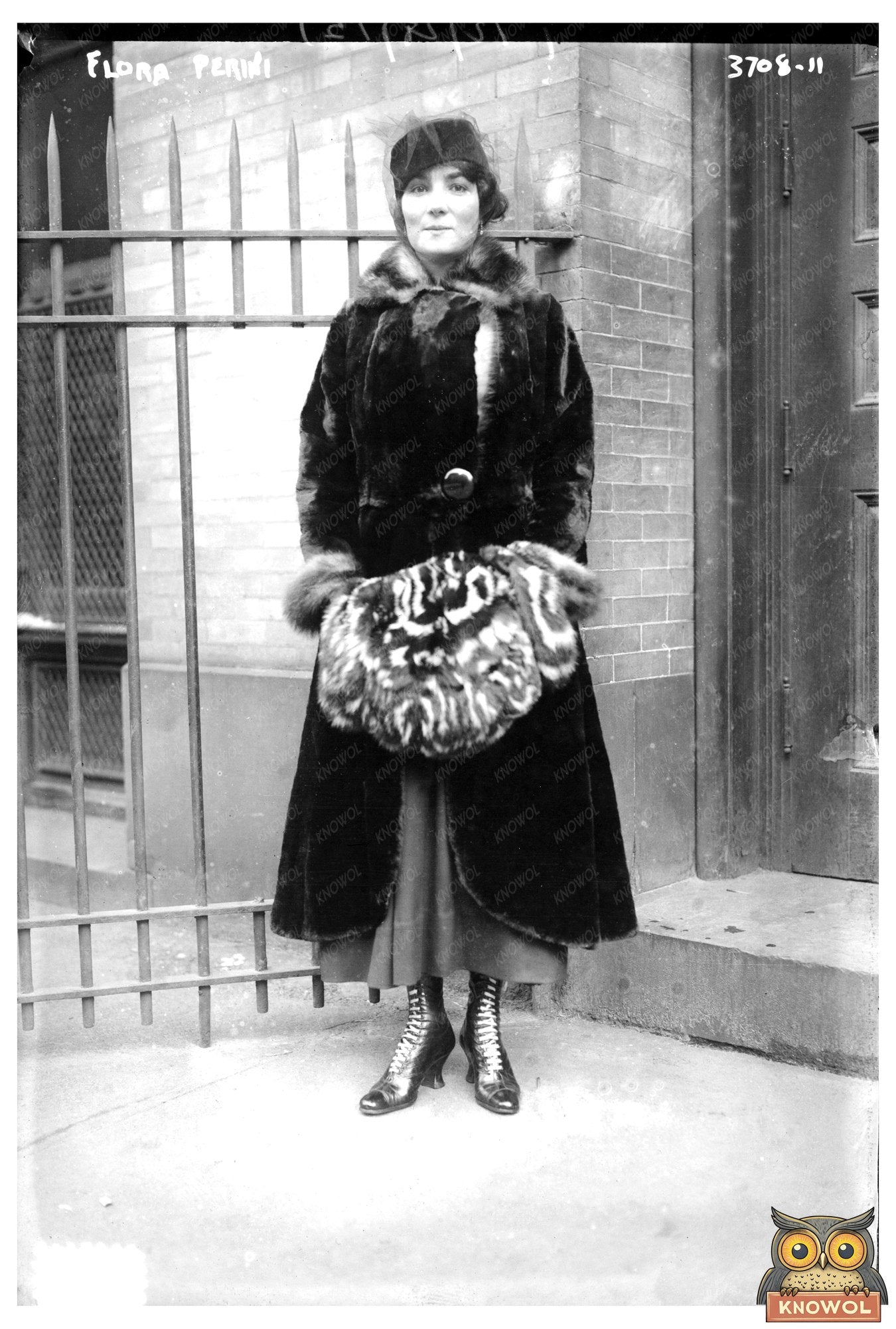 Flora Perini: Iconic Portrait of a 1915 Visionary