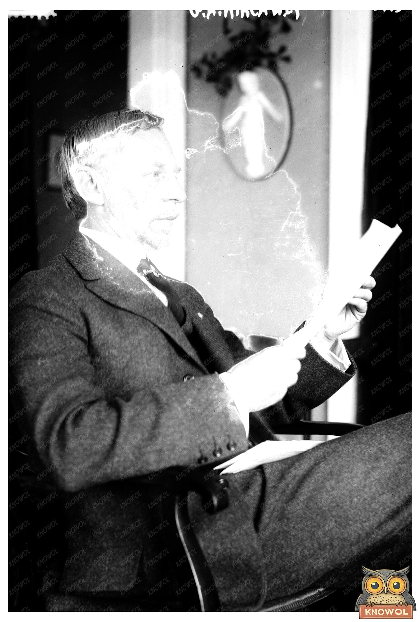 1917 Portrait of Influential Editor G.A.W. Kirchwey