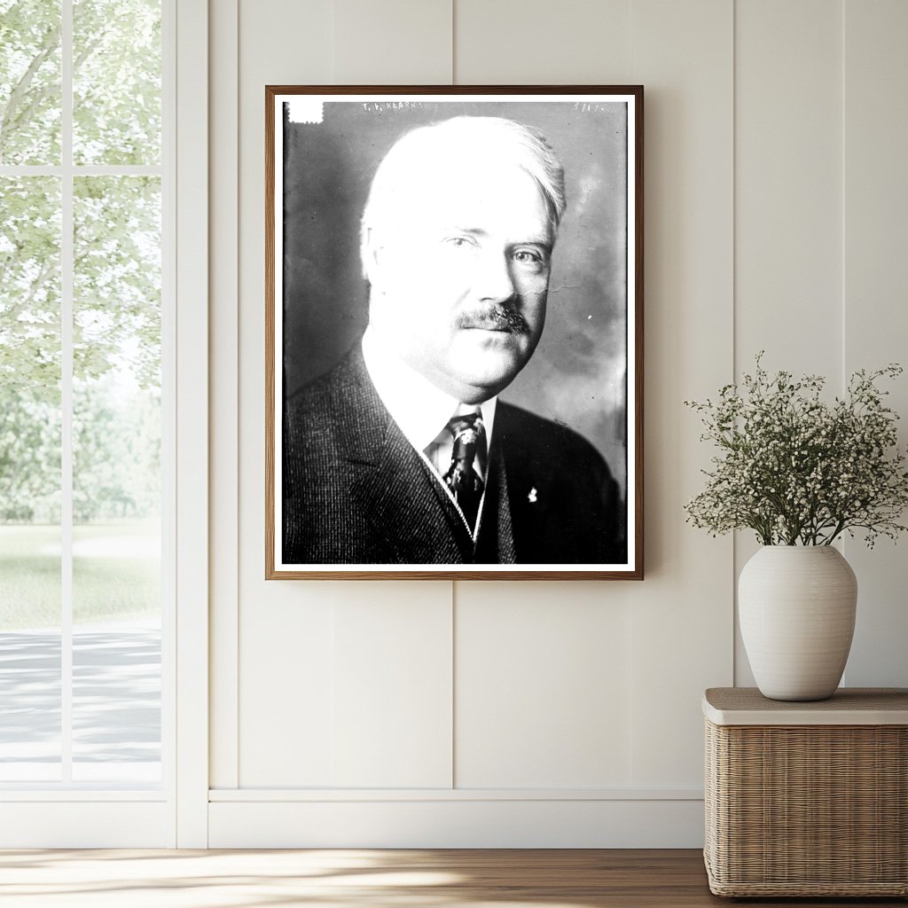 Historic T.P. Kearns Print, Vintage Art