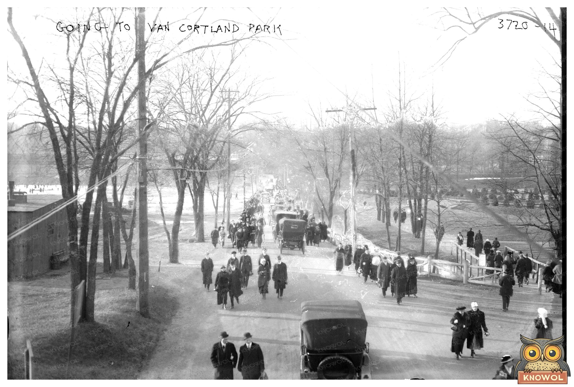 Early 20th Century Outing to Van Cortland Park