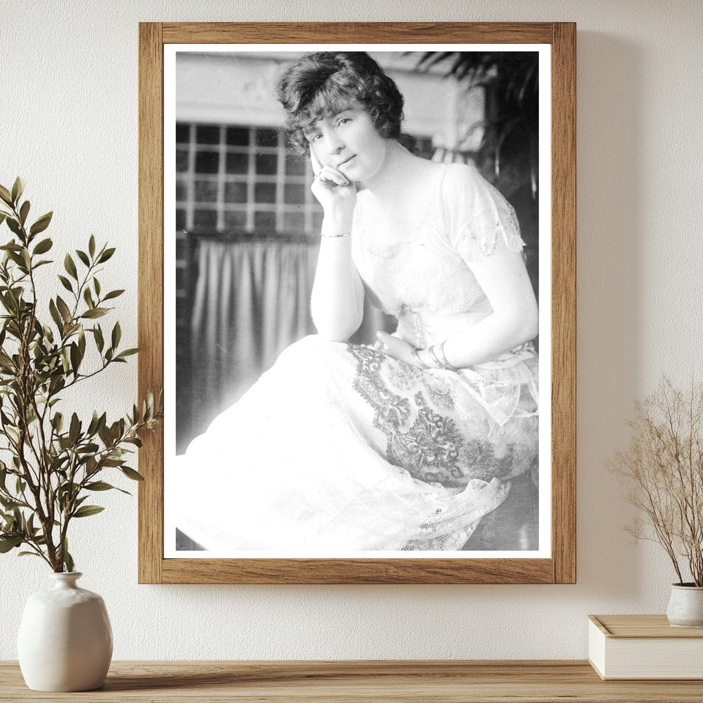 Historic Nancy O'Donaghue Print, Vintage Art