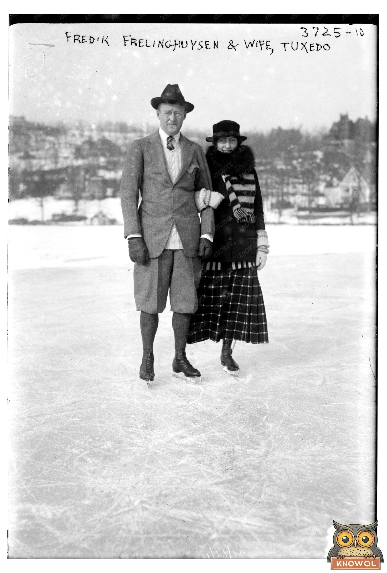 Elegant 1910s Portrait of a Political Power Couple