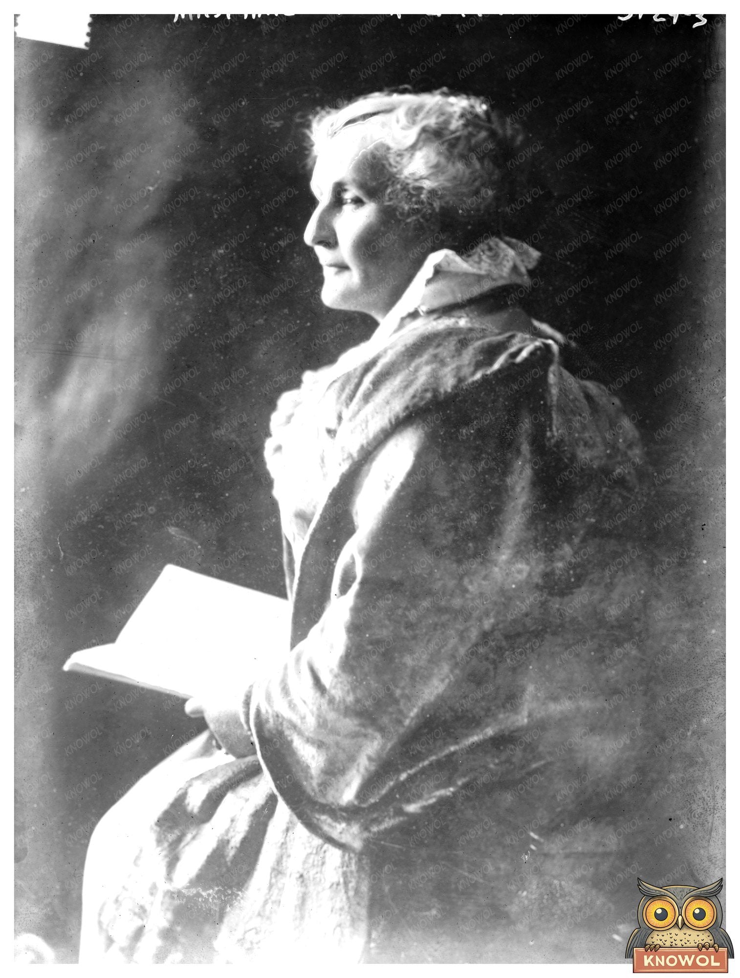 Historic Mrs. Kate Waller Barrett Print, Vintage Art