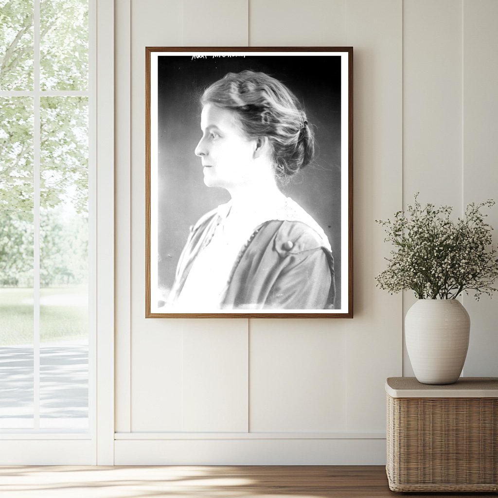 Historic Mary M. O'Reilly Print, Vintage Art