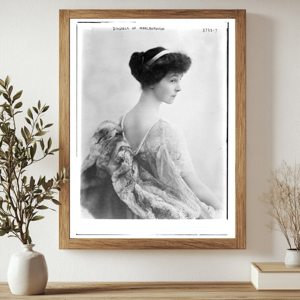 Historic Duchess of Marlborough Print, Vintage Art