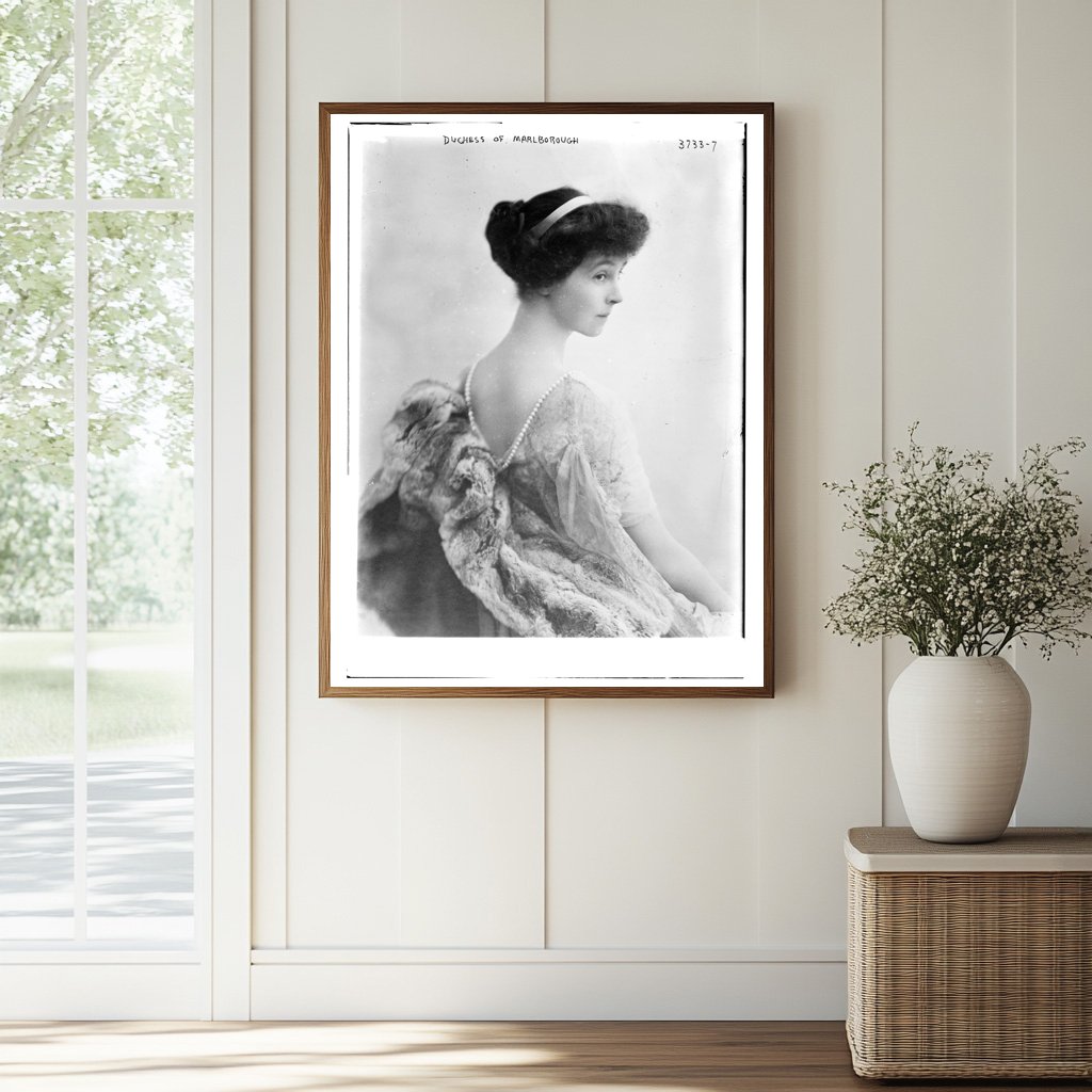 Historic Duchess of Marlborough Print, Vintage Art