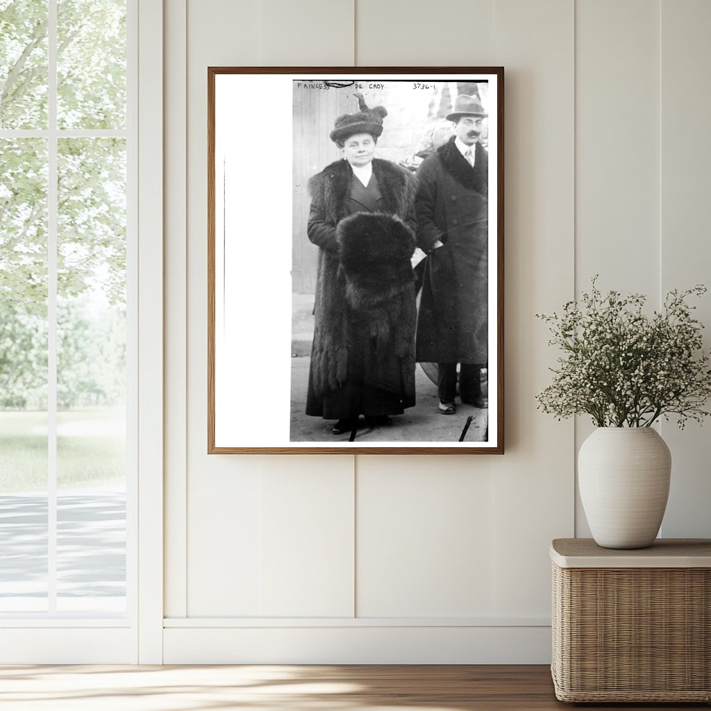 Historic Princess De Croy Print, Vintage Art