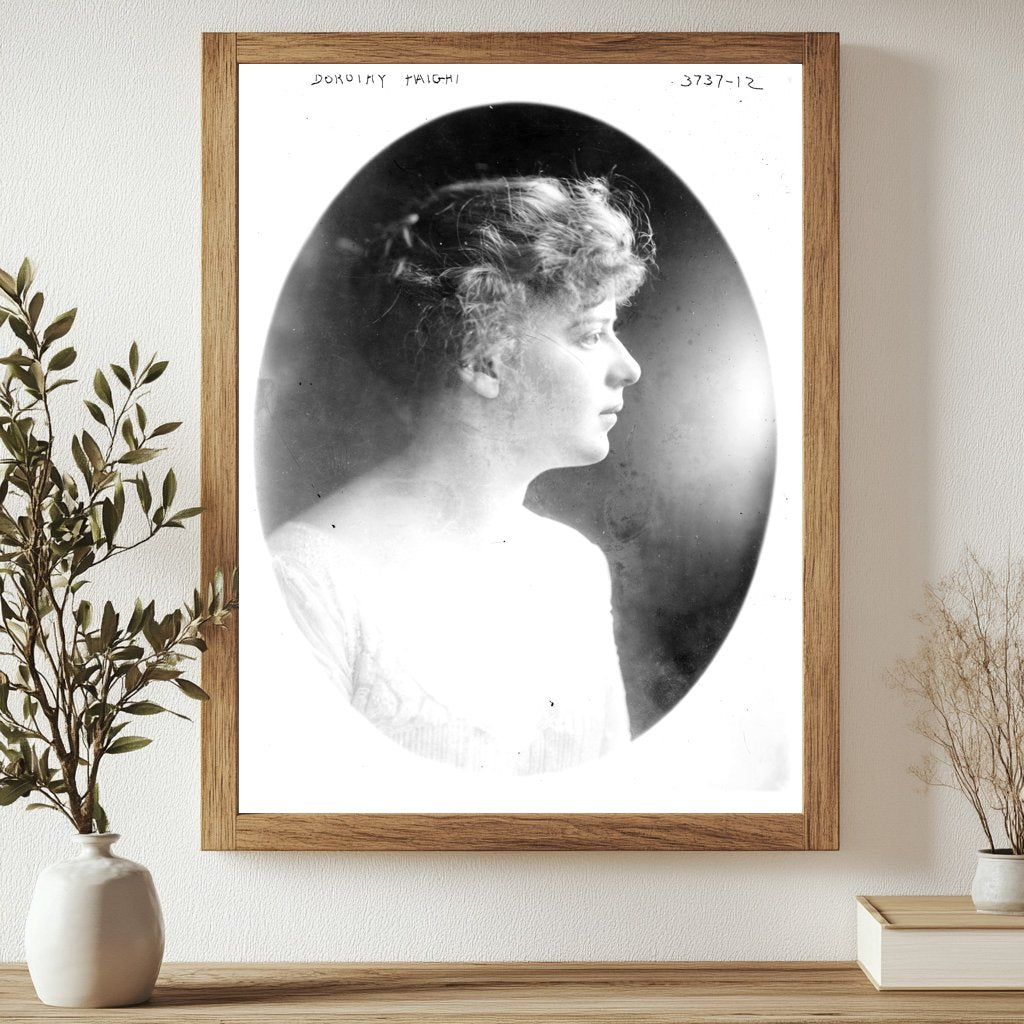 Historic Dorothy Haight Print, Vintage Art