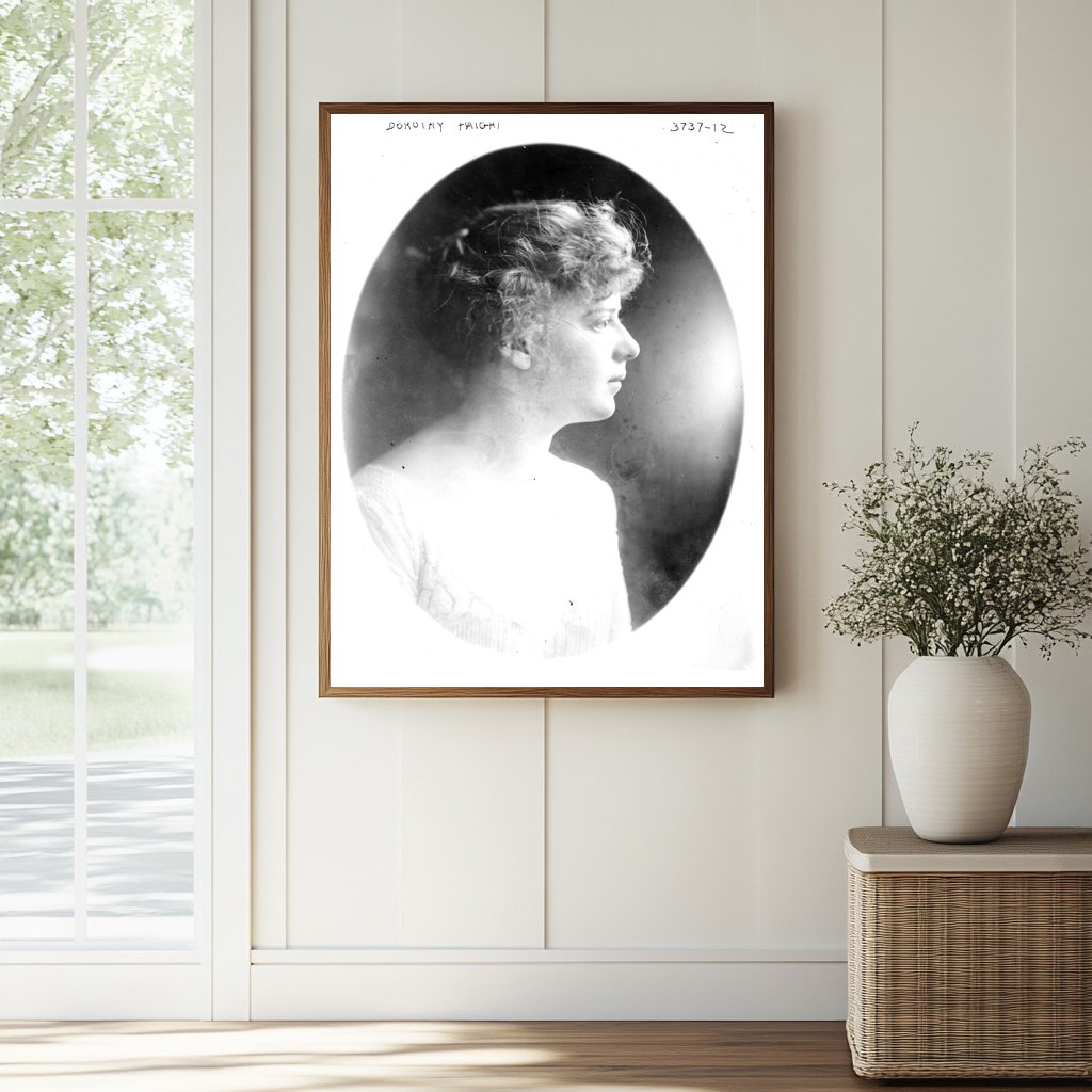 Historic Dorothy Haight Print, Vintage Art