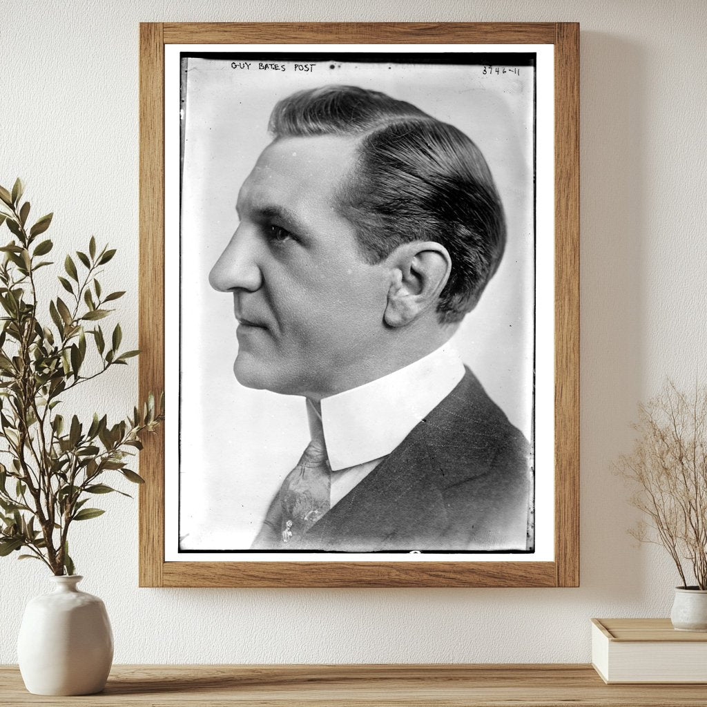 Historic Guy Bates Post Print, Vintage Art