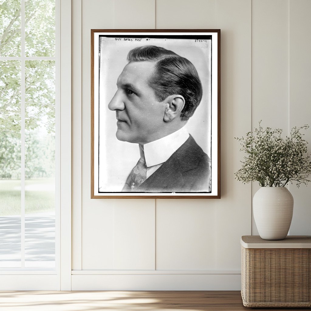 Historic Guy Bates Post Print, Vintage Art