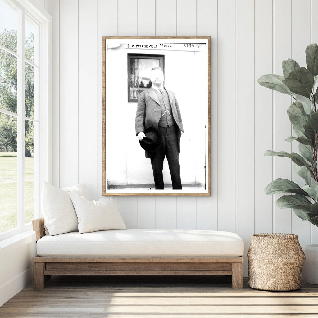 Historic Portrait of Theodore Roosevelt, 1916