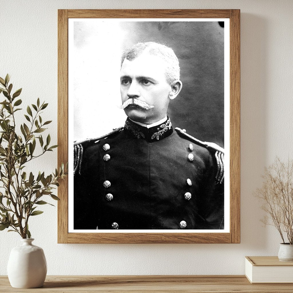 Historic Gen. Wm. Crozier Print, Vintage Art