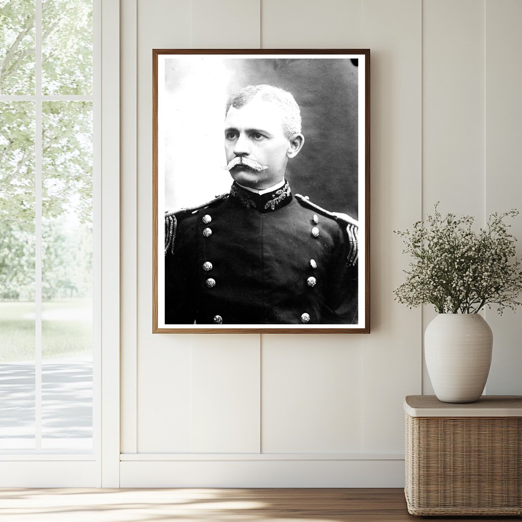 Historic Gen. Wm. Crozier Print, Vintage Art