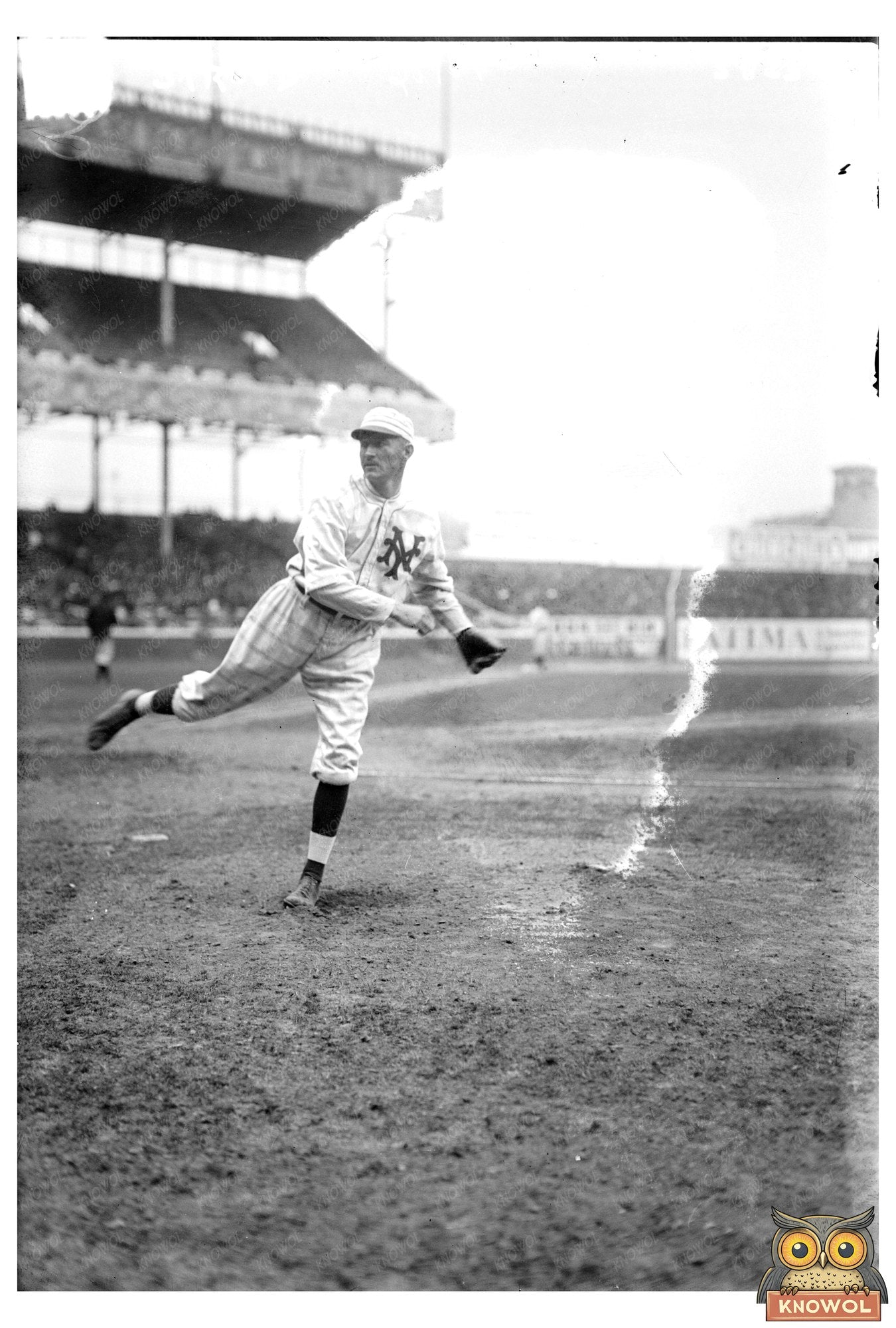 1915 Vintage Image of Ralph Sailor Stroud, Baseball Star