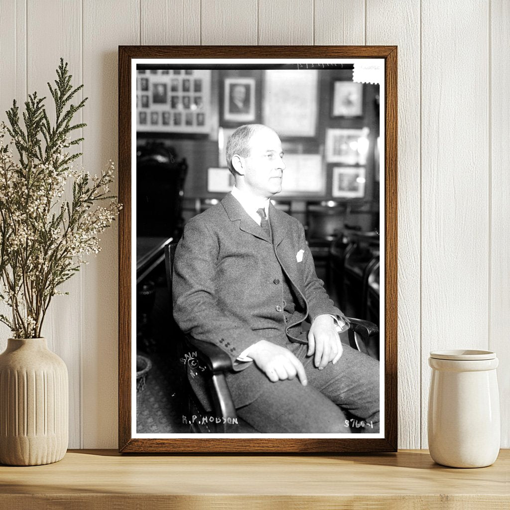 1916 Portrait of R.P. Hobson: A Visionary Leader