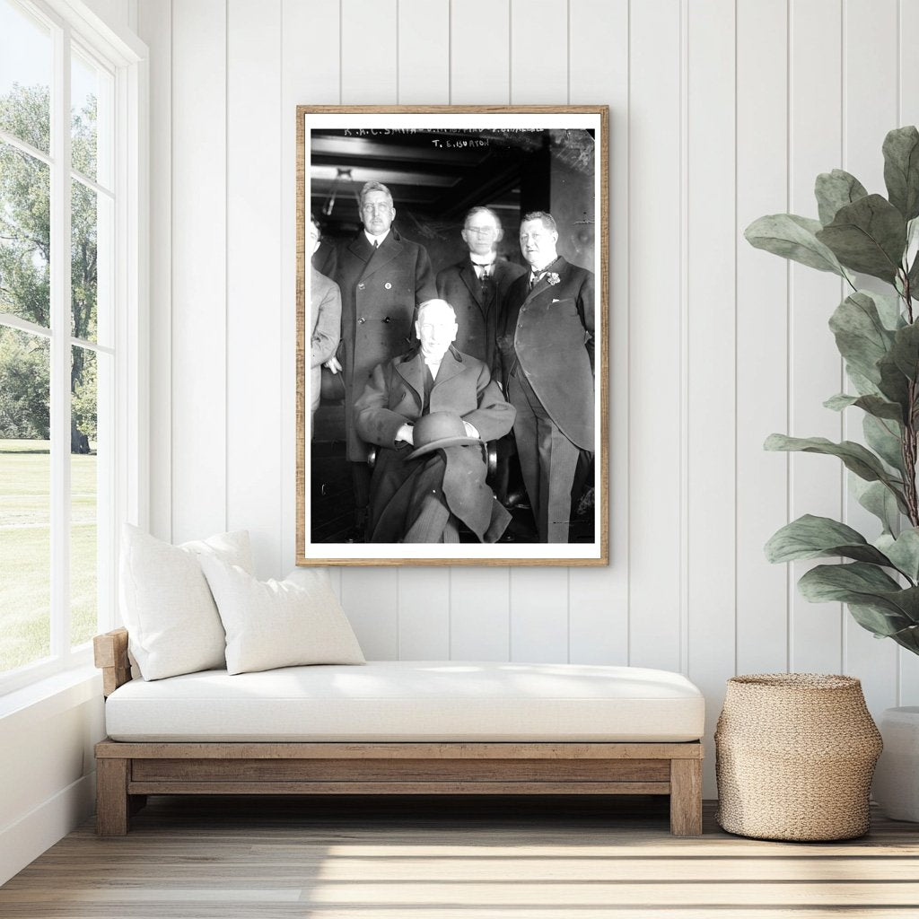 1915-1920 Gathering of Notable Figures in Suits