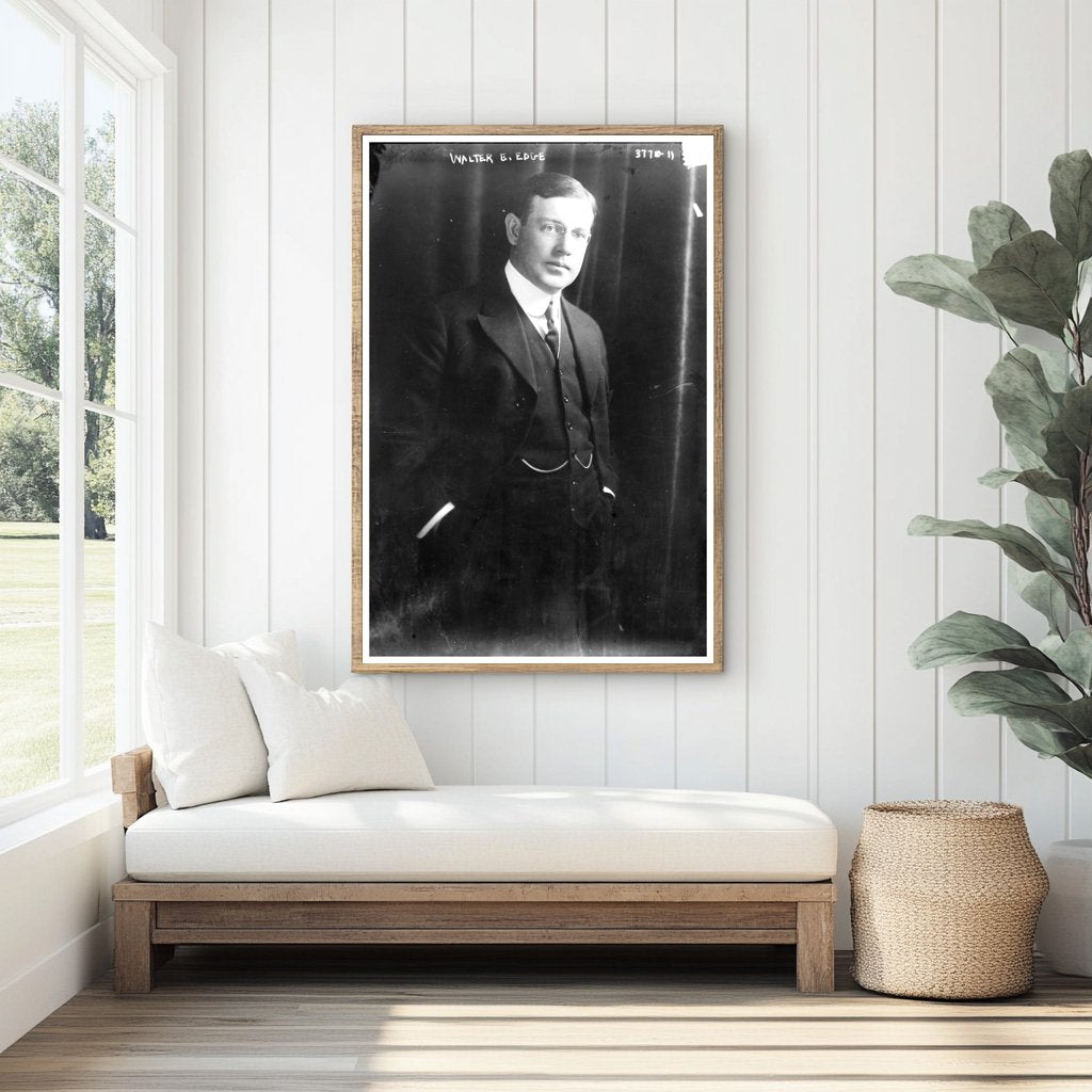 Walter E. Edge: NJ Governor Portrait, 1915-1920